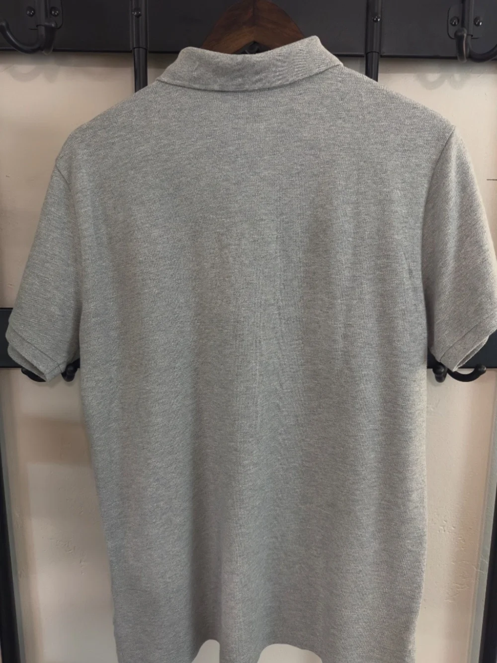 Polo Ralph Lauren Iconic Mesh Polo Andover Heather Custom Slim Fit Men’s Medium